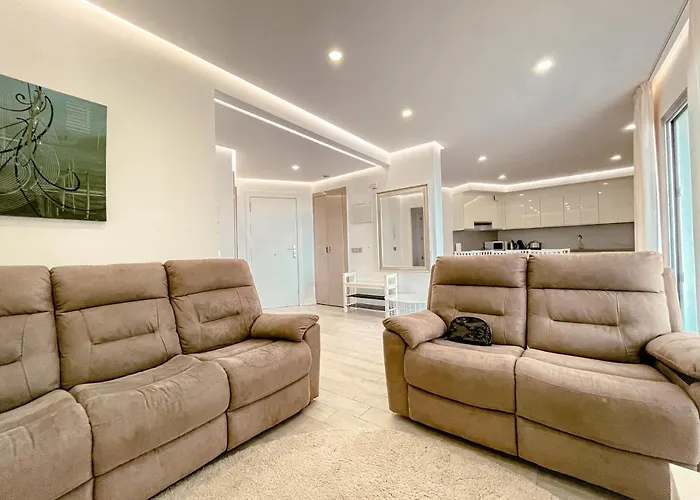 3-bed Flat, Ocean Garden, Heated Pool, Parking, Pp207 * Costa Adeje (Tenerife)